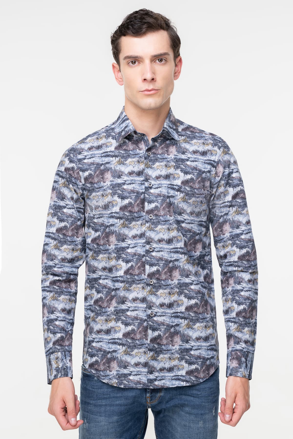 Men's Shirts Daniel Hechter Blue