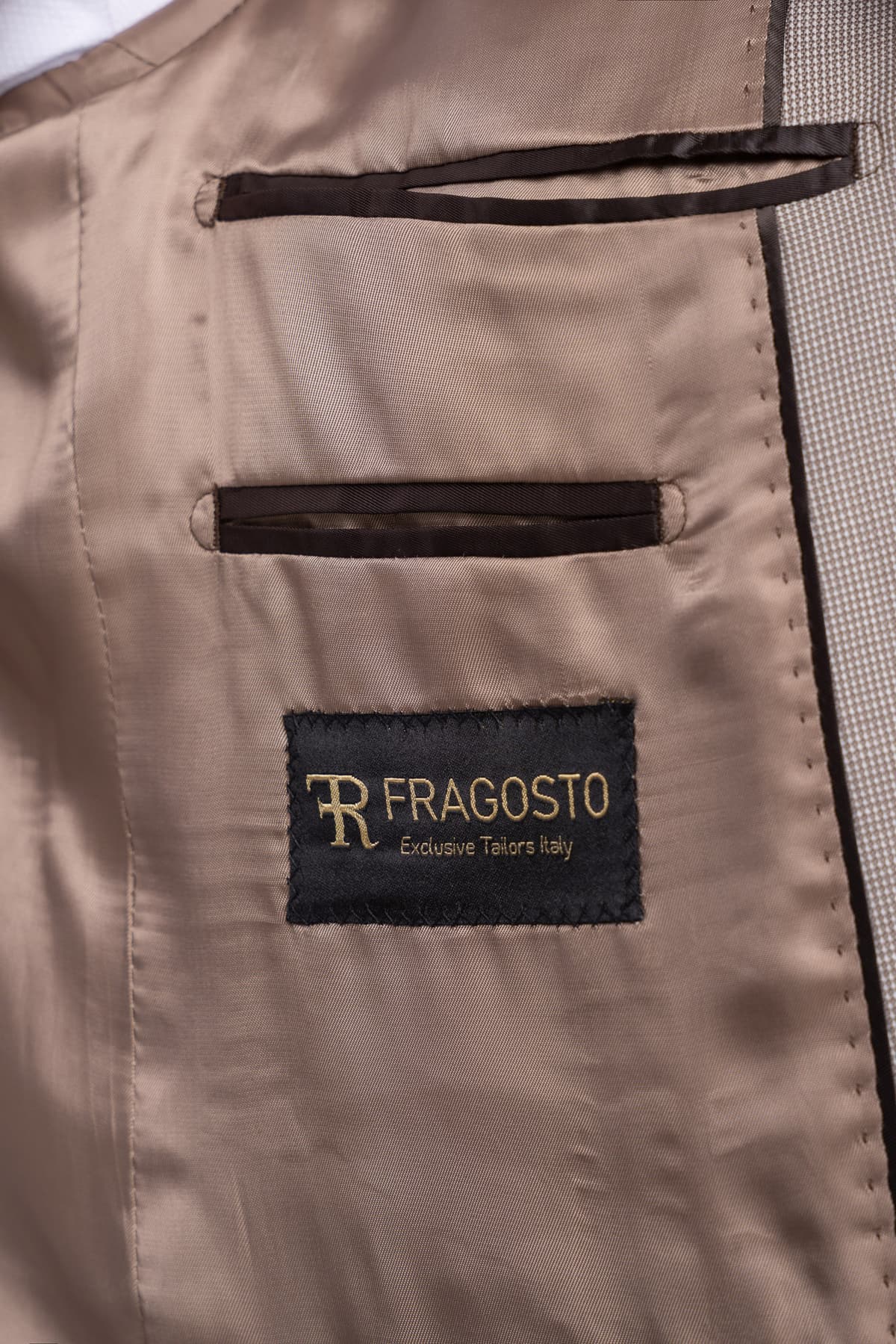 Men's Suits Fragosto Beige