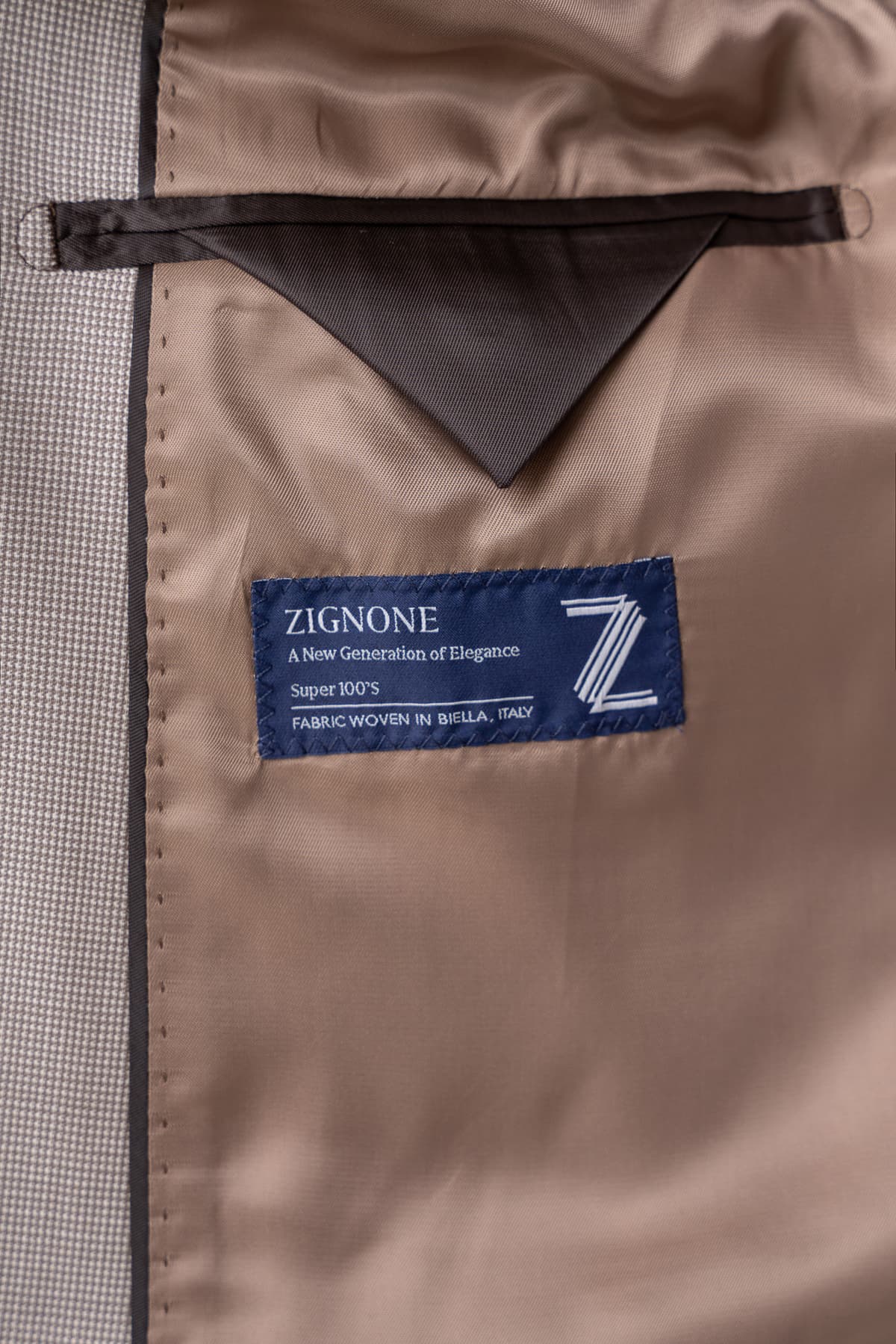 Men's Suits Fragosto Beige