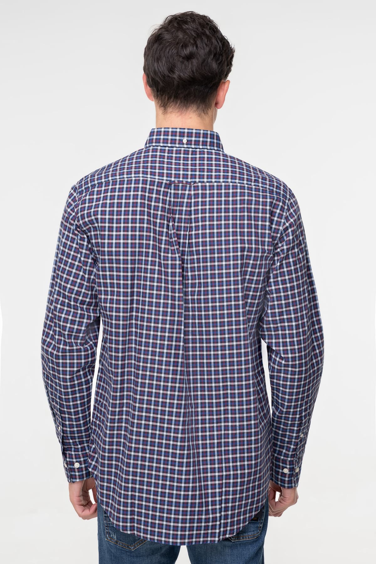 Men's Shirts Gant Blue