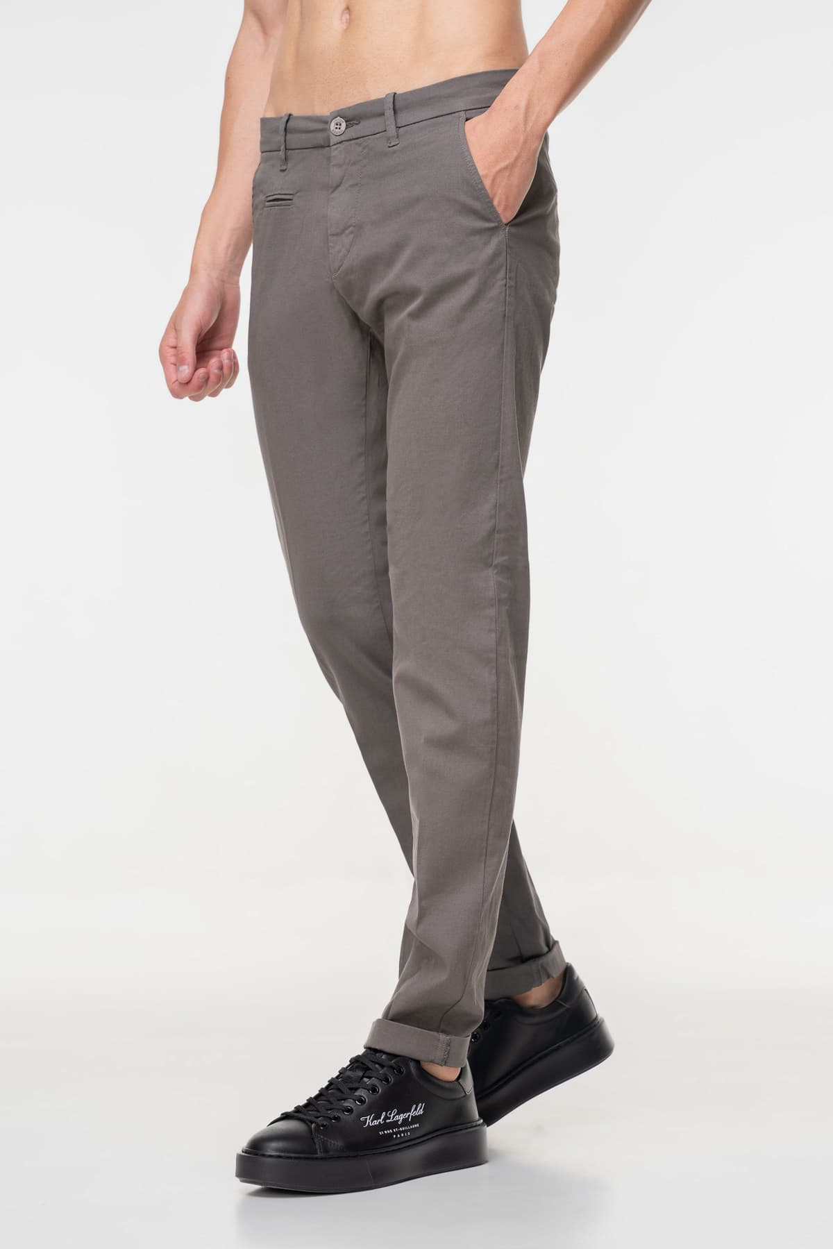 Men's Pants Uniform Gray