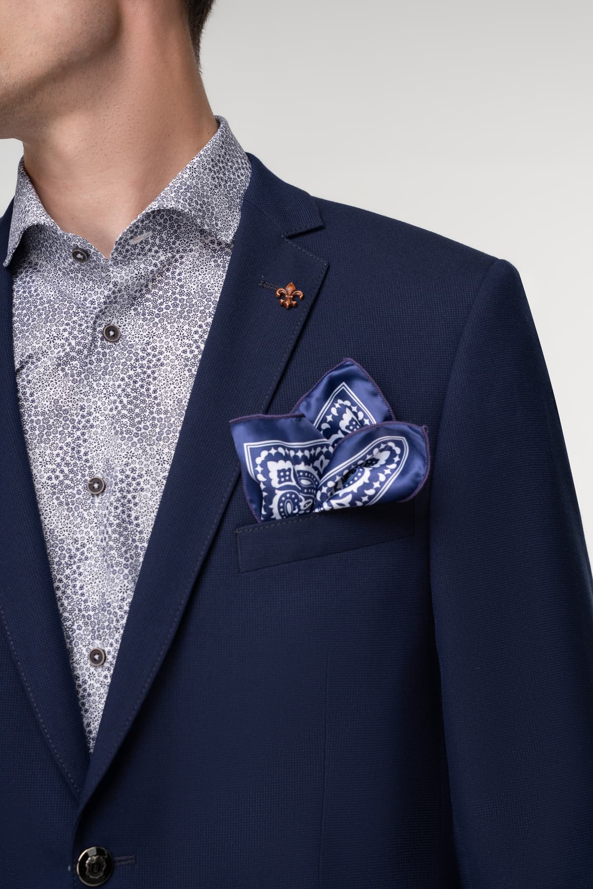 Men's Blazers Fragosto Blue