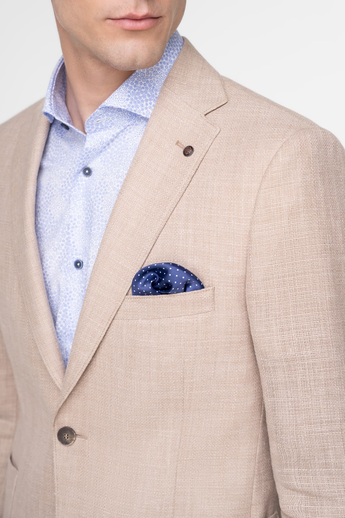 Men's Blazers Fragosto Beige