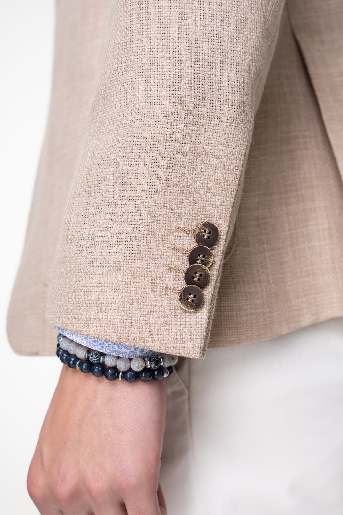 Men's Blazers Fragosto Beige