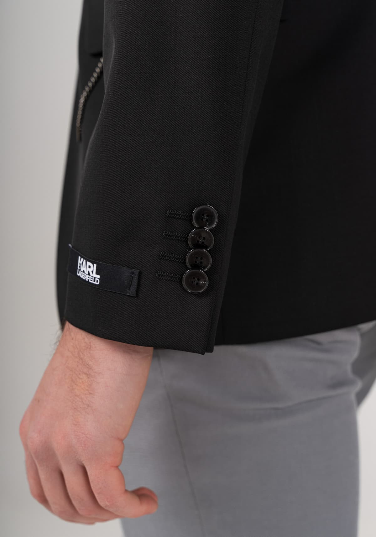 Men's Blazers Karl Lagerfeld Black