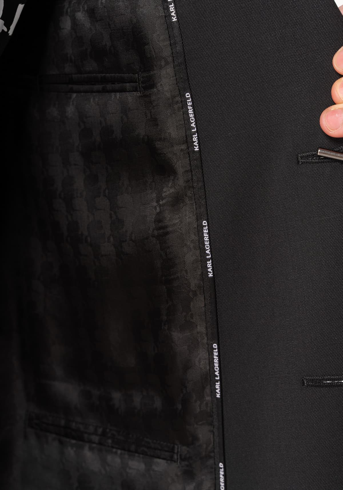 Men's Blazers Karl Lagerfeld Black