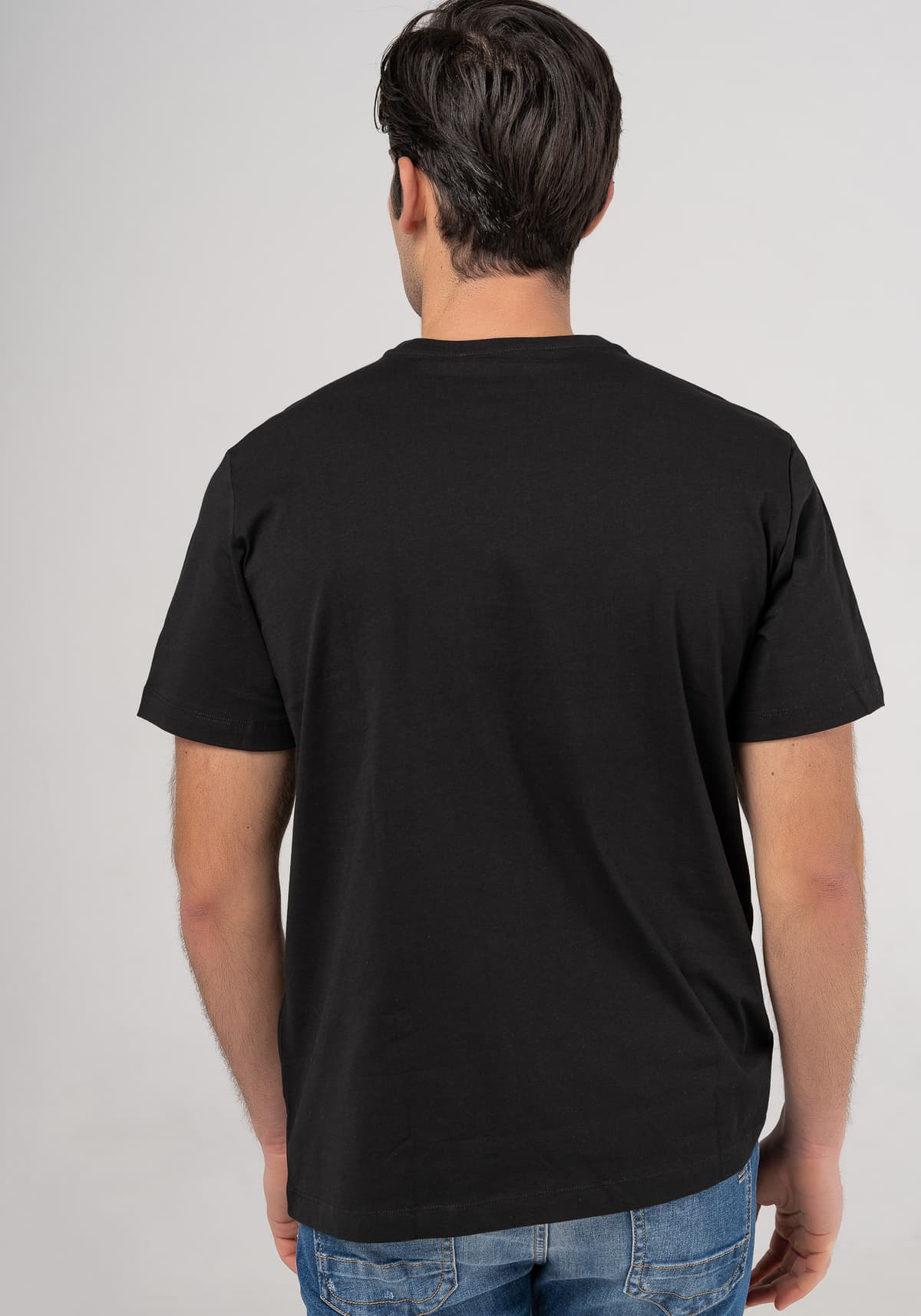 Men's T-Shirts Trussardi Jeans Black
