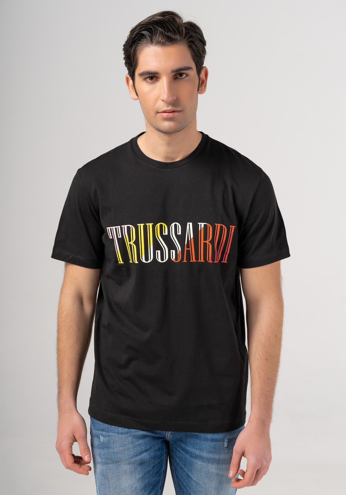 Men's T-Shirts Trussardi Jeans Blue