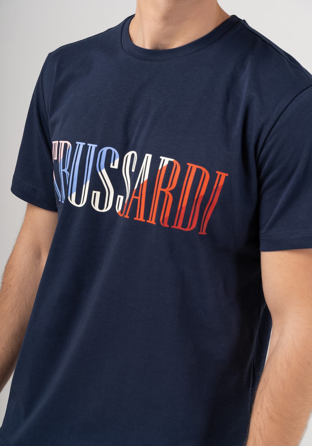 Men's T-Shirts Trussardi Jeans Blue
