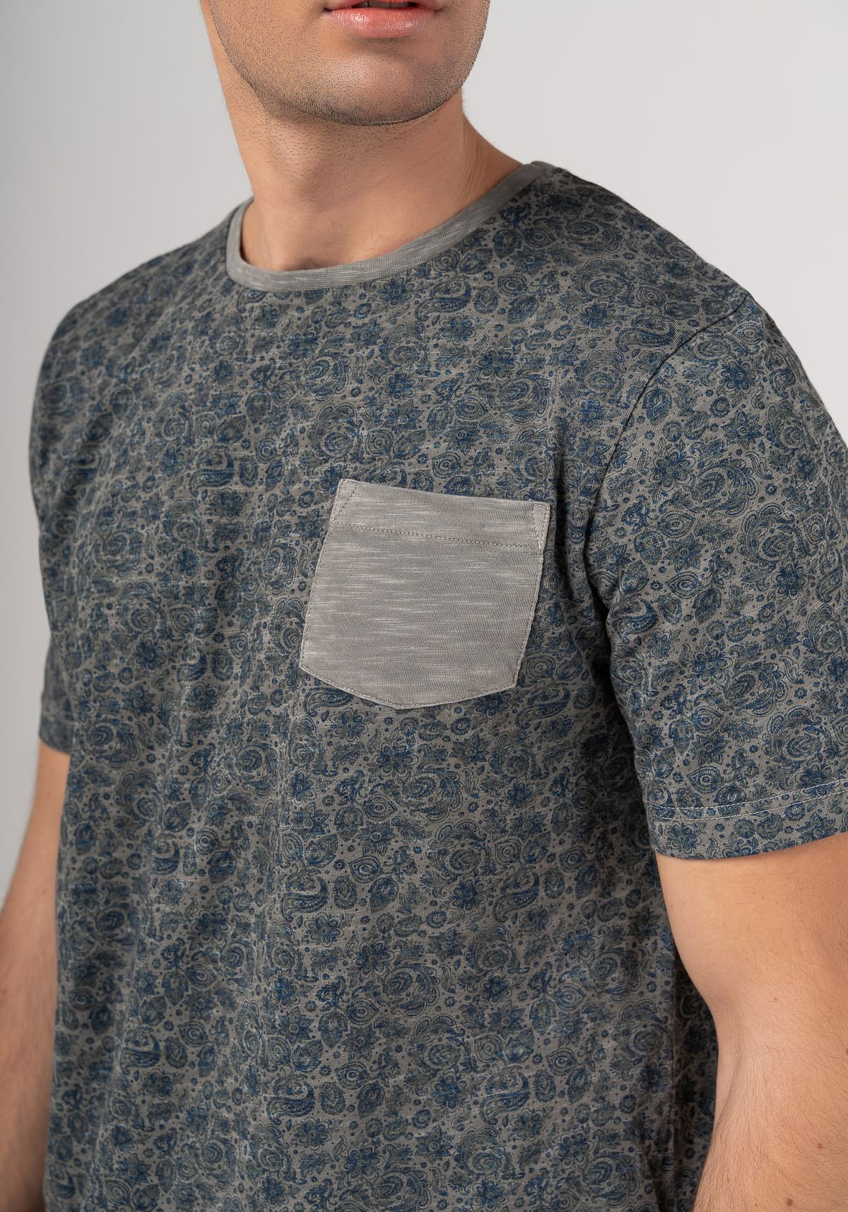 Men's T-Shirts Fynch Hatton Gray