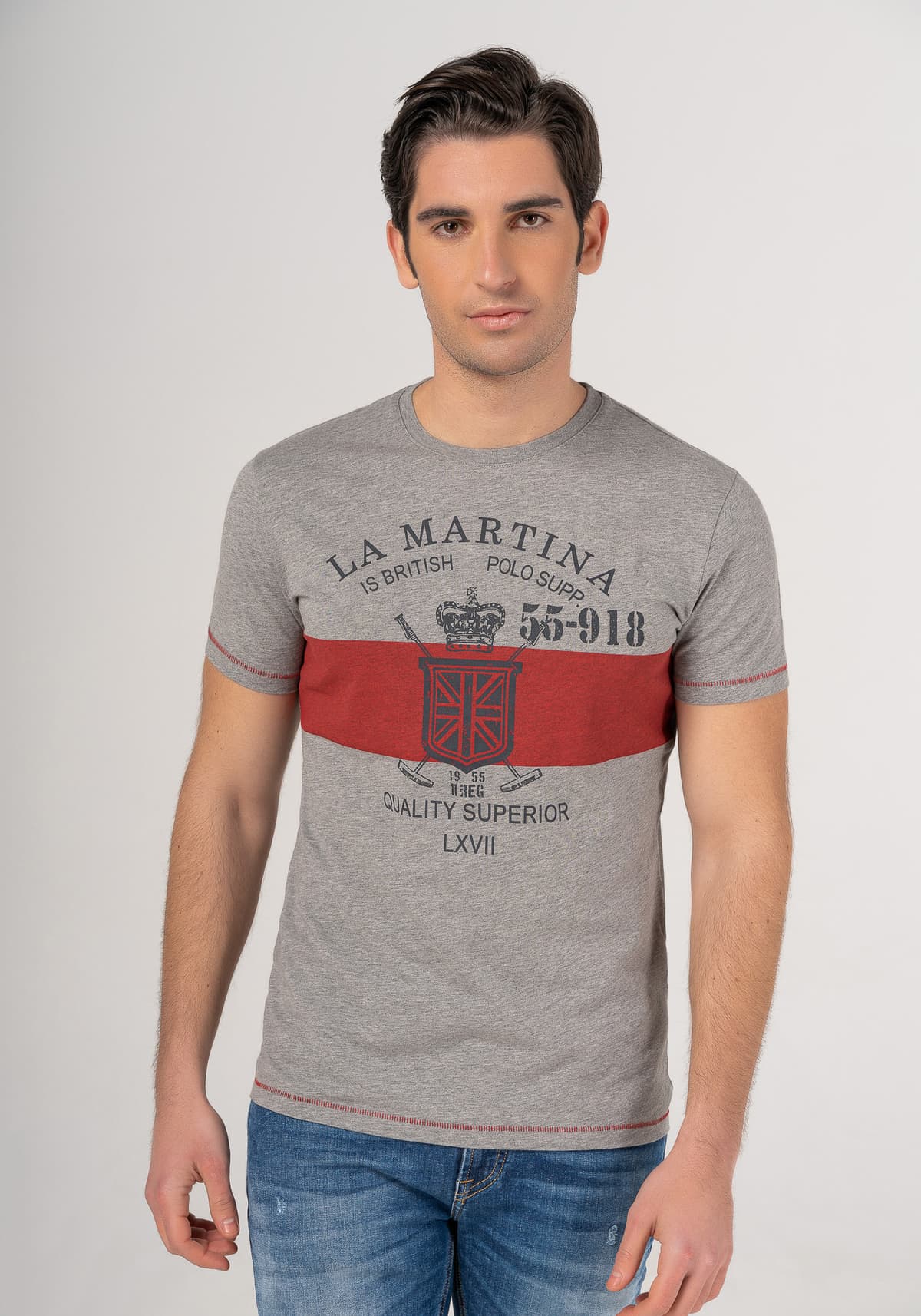 La Martina Κοντομάνικη Μπλούζα της σειράς Man T Shirt