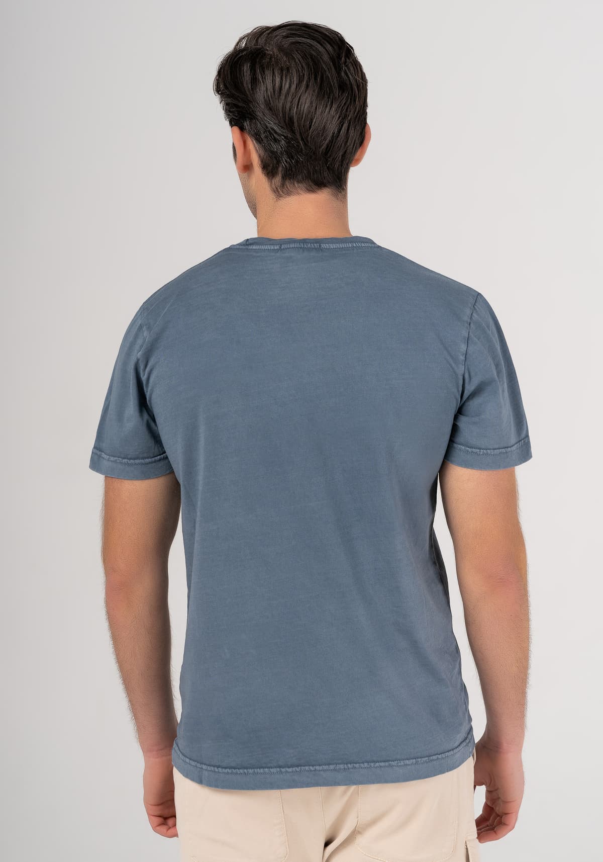 Crossley Καλοκαιρινό T Shirt της σειράς Basic - HUNTC 784C Blue