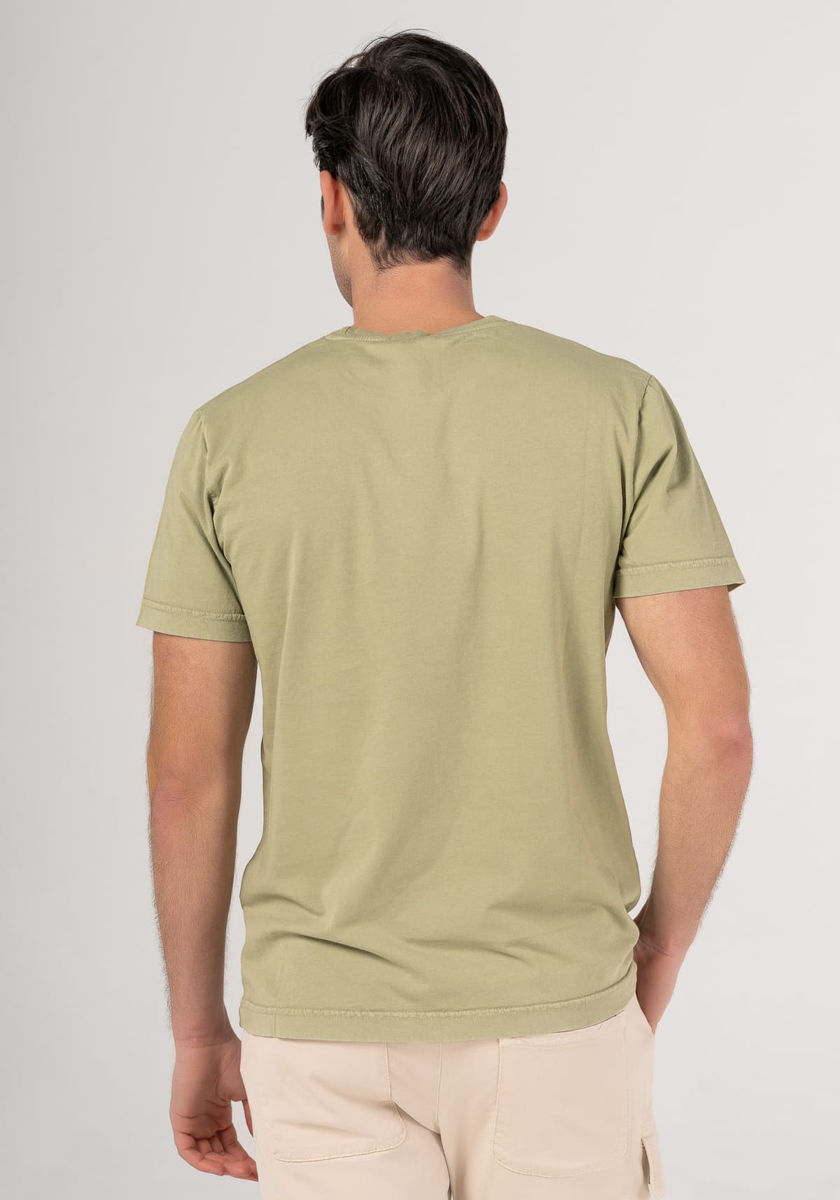 Crossley Καλοκαιρινό T Shirt της σειράς Basic - HUNTC 847C Khaki