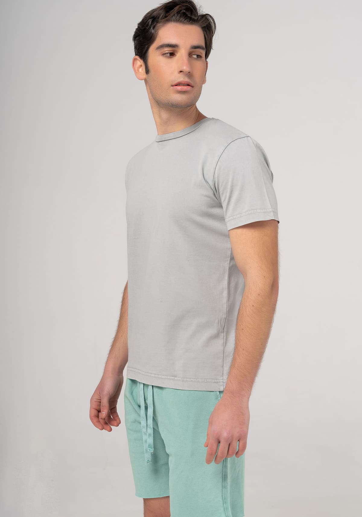 Crossley Καλοκαιρινό T Shirt της σειράς Basic - HUNTC 1062C Grey