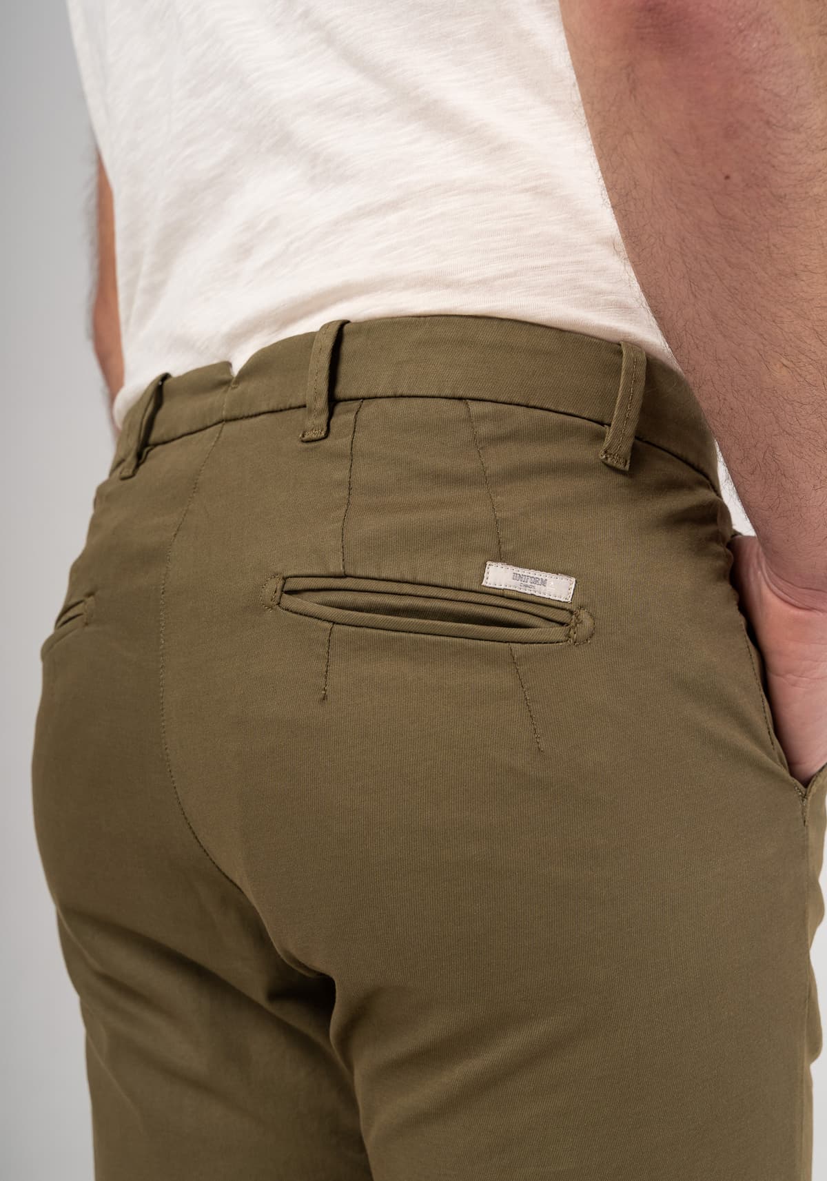 Men's Pants Uniform Green