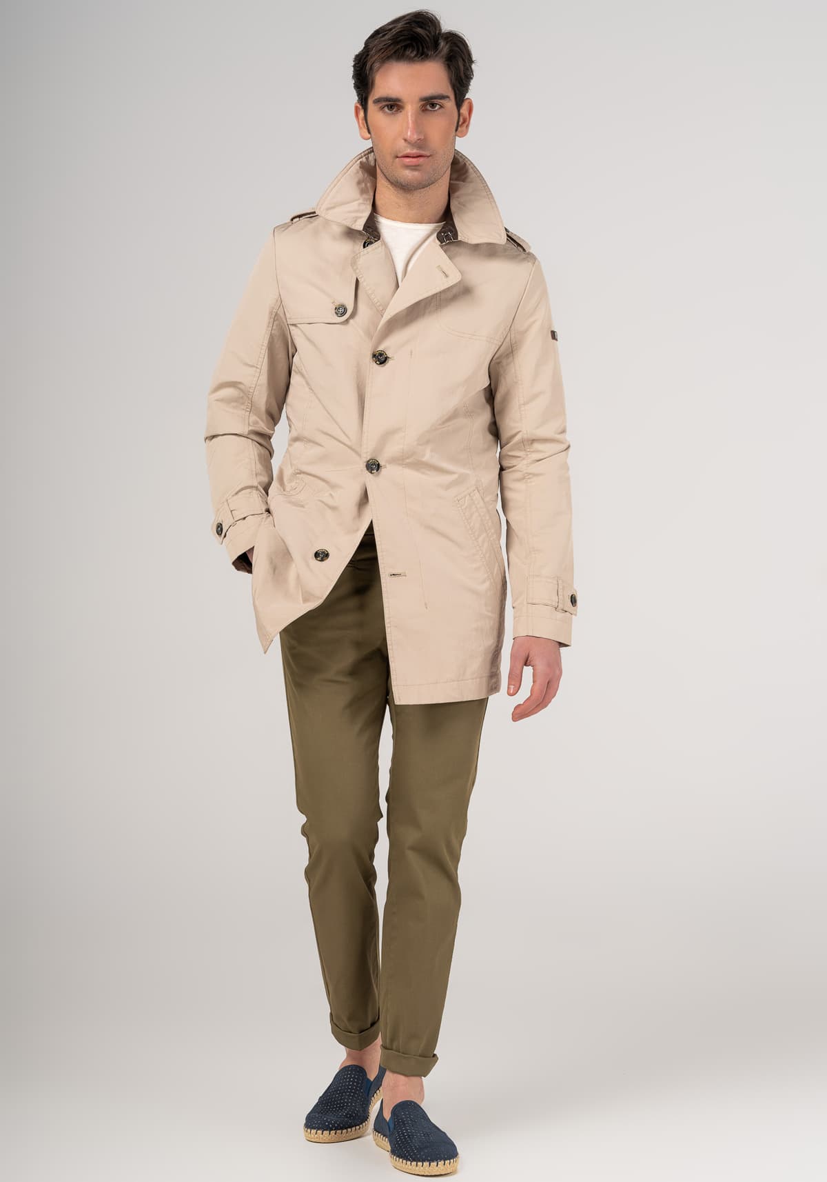 Men's Trench Coats S4 Beige