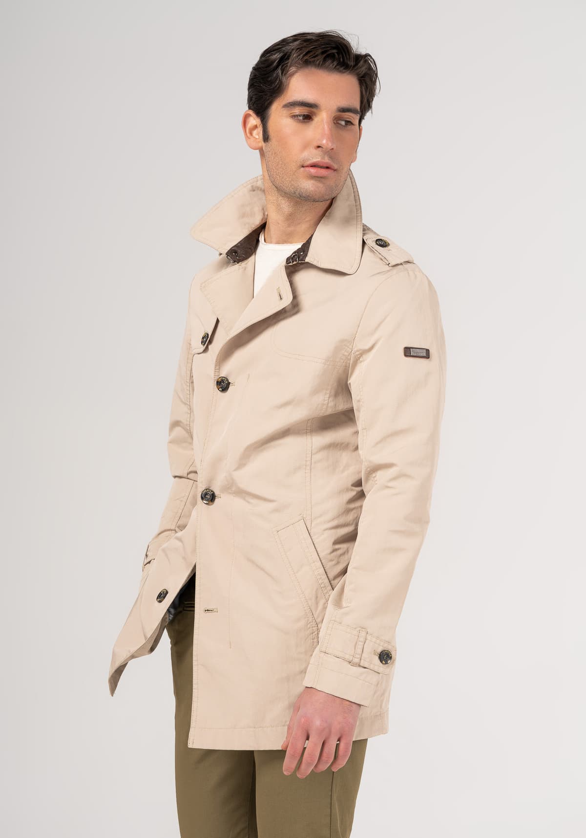 Men's Trench Coats S4 Beige