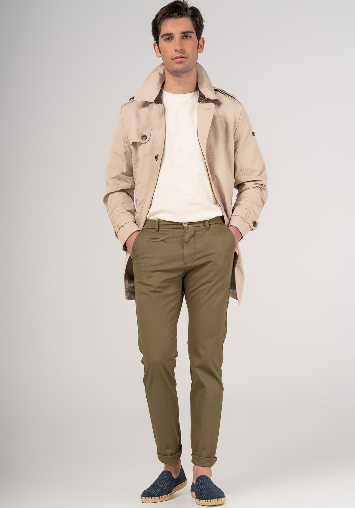 Men's Trench Coats S4 Beige