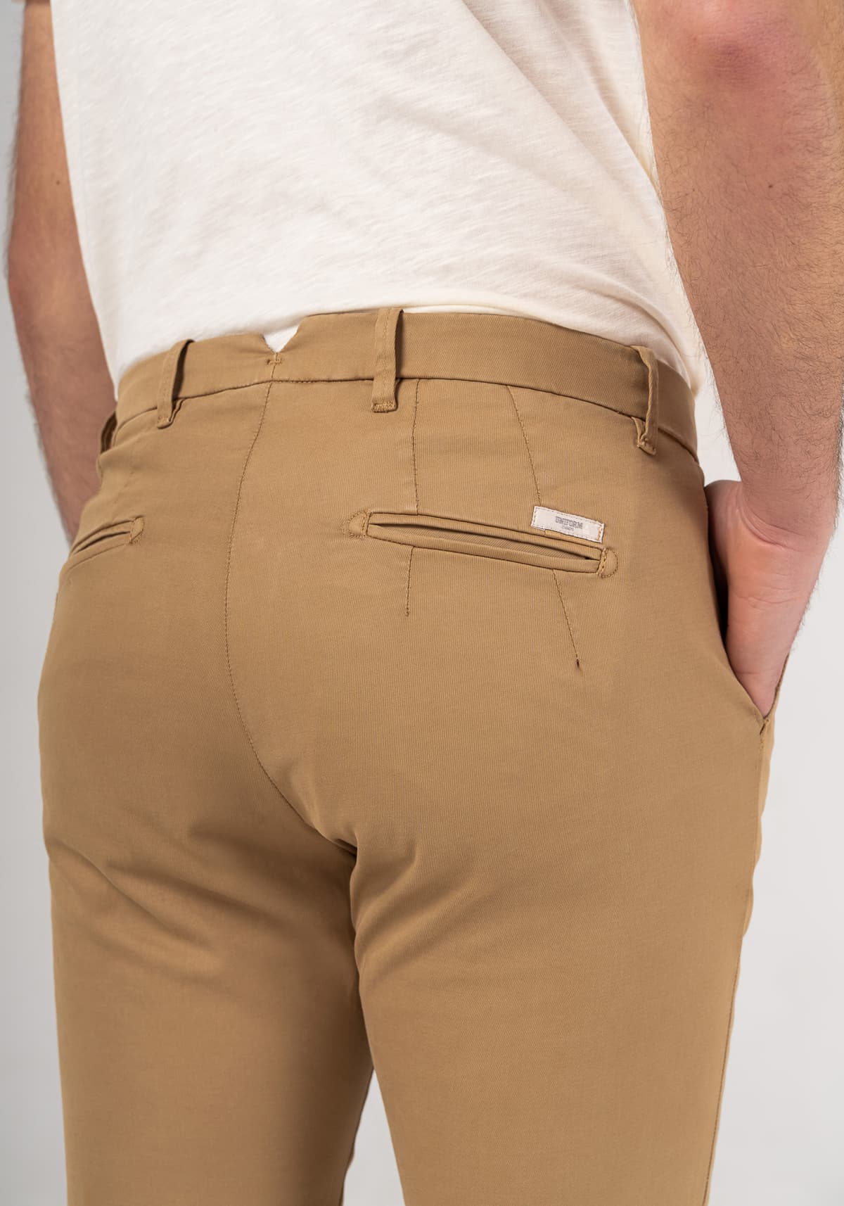 Men's Pants Uniform Beige