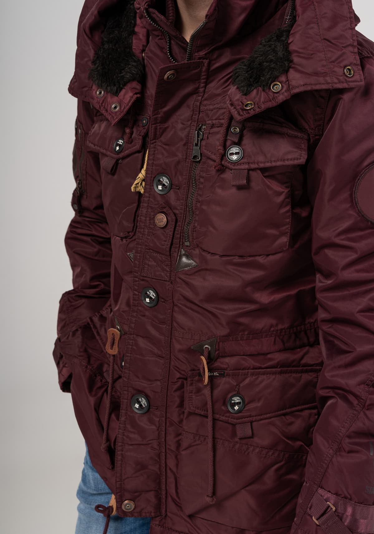 Men's Jackets Khujo Jackets Bordeaux