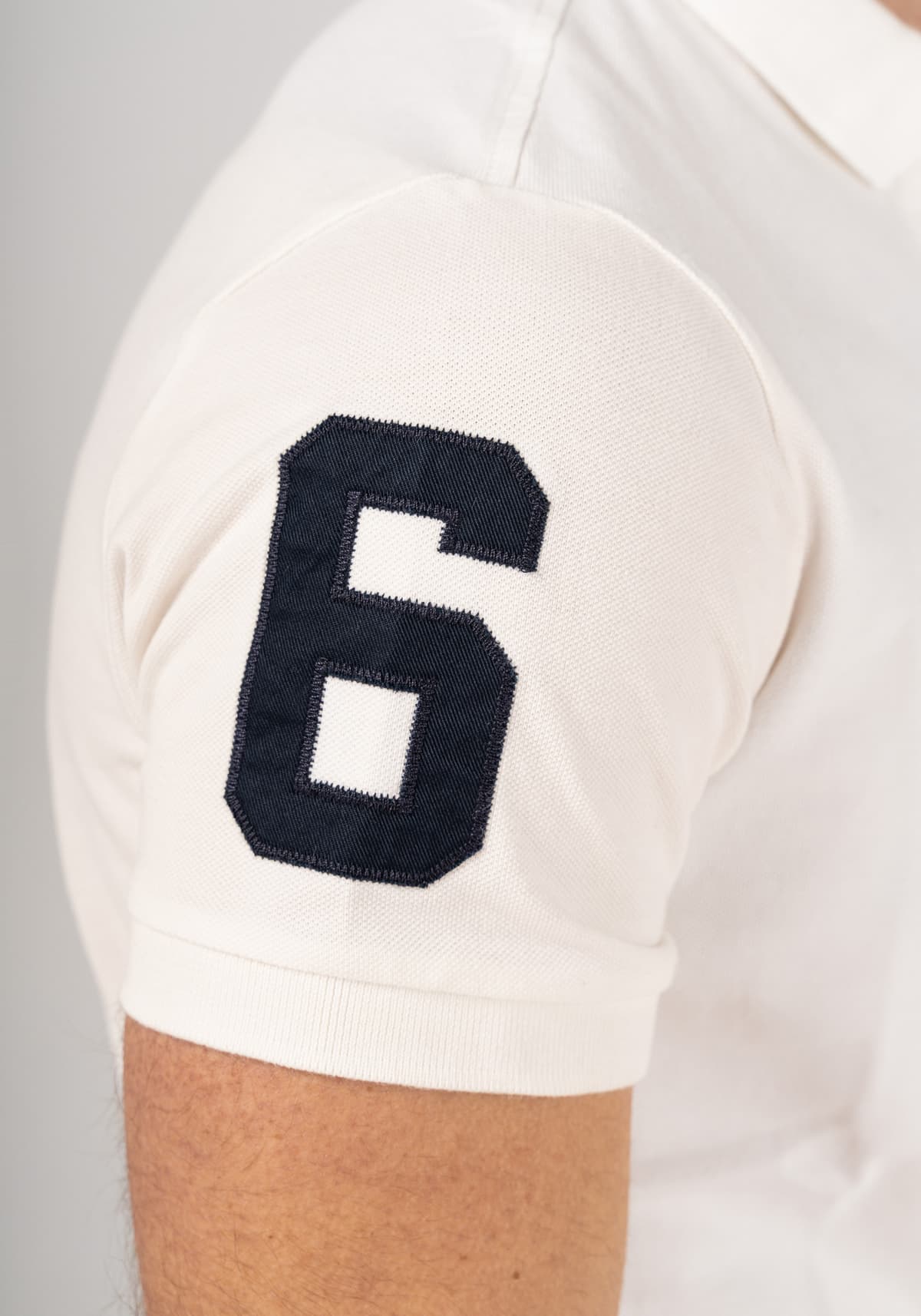 Men's Polo Shirts Superdry White