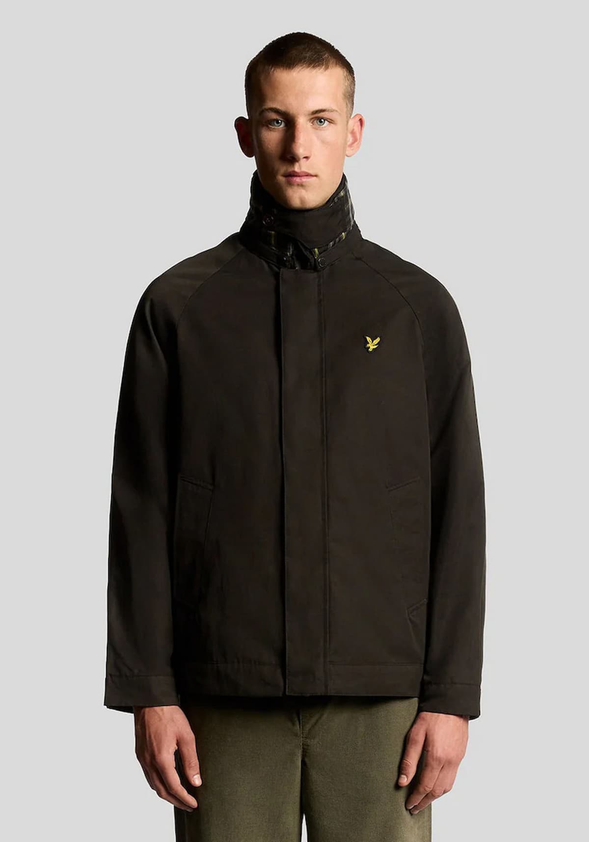 Lyle & Scott Μπουφάν της σειράς Tartan - JK2308V Z865 Jet Black