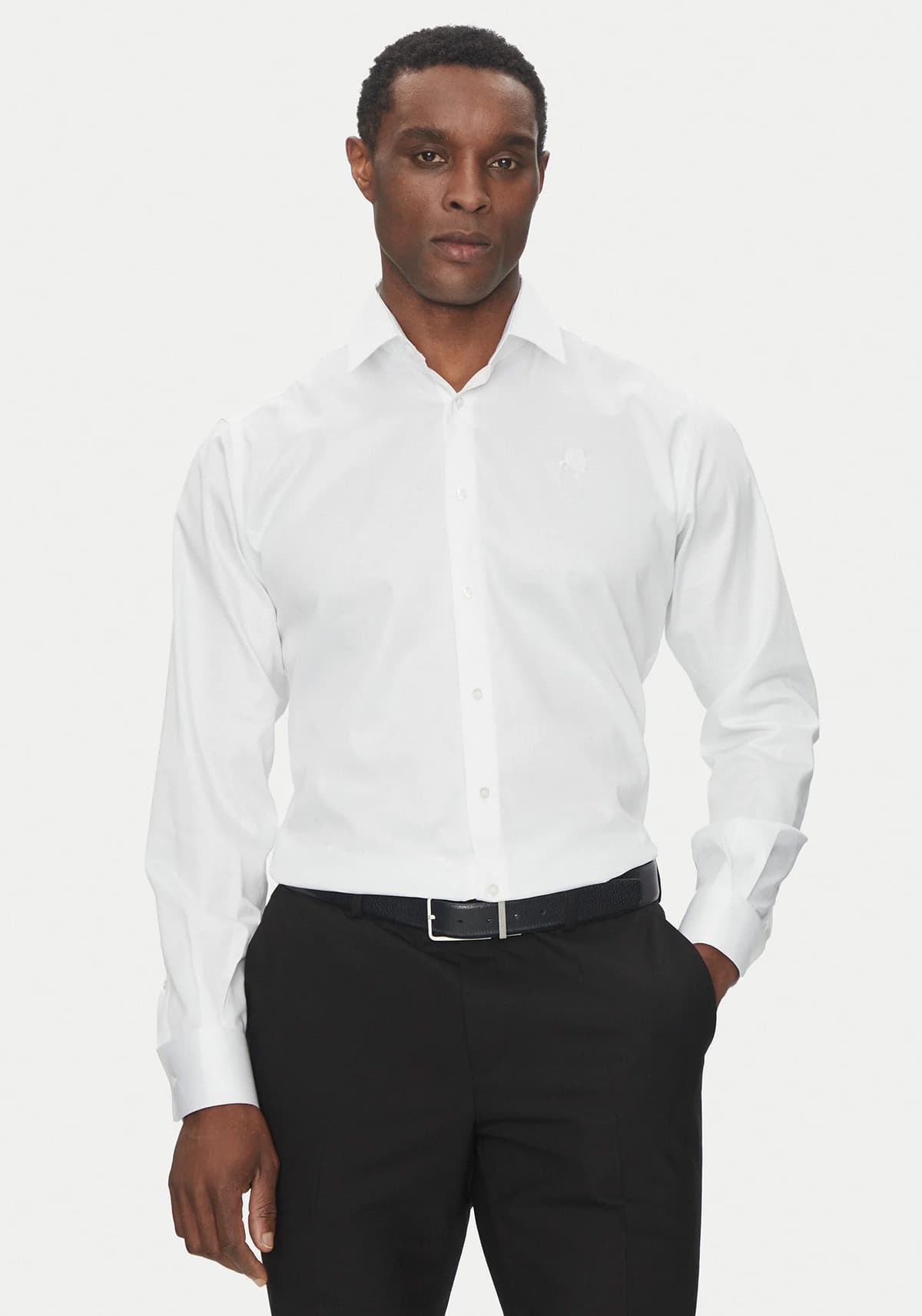 Men's Shirts Karl Lagerfeld White