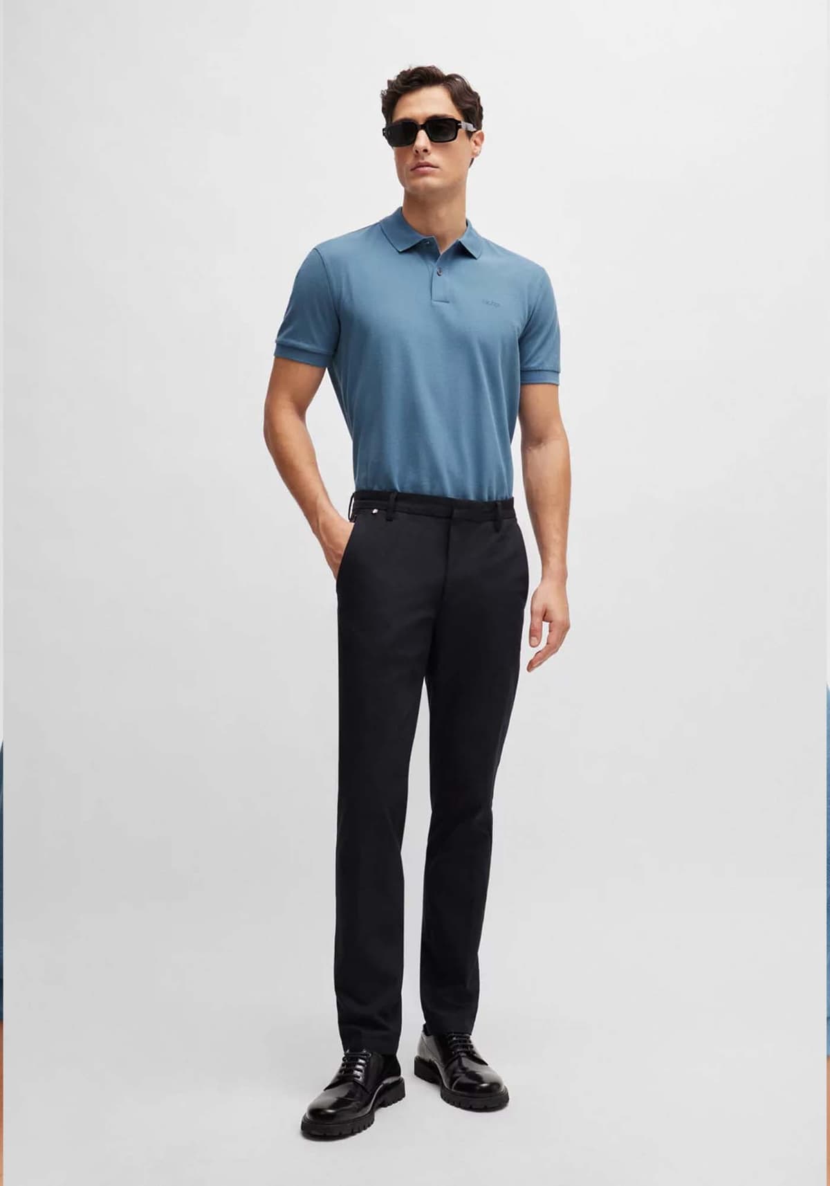 Men's Polo Shirts Boss Blue