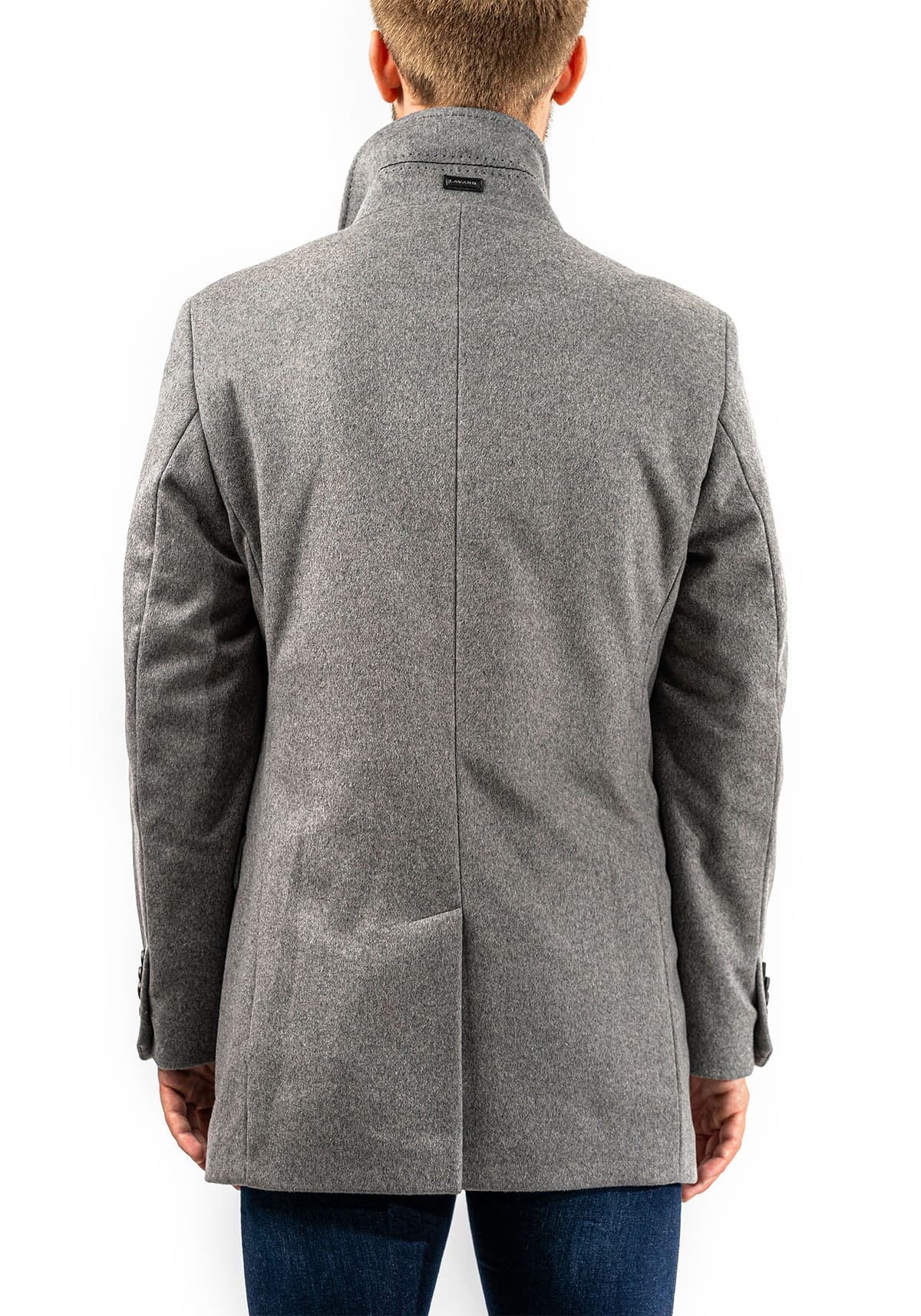 Men's Coats Lavard Gray