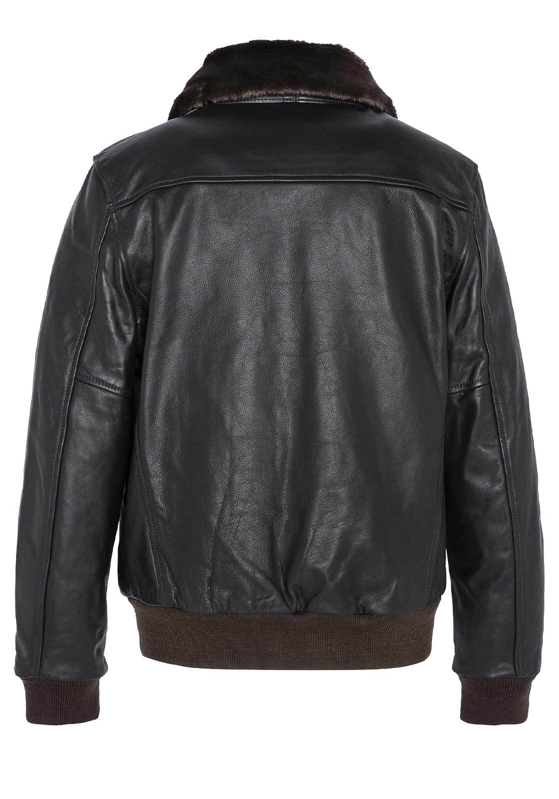 Men's Leather Jackets Schott N.Y.C. Brown