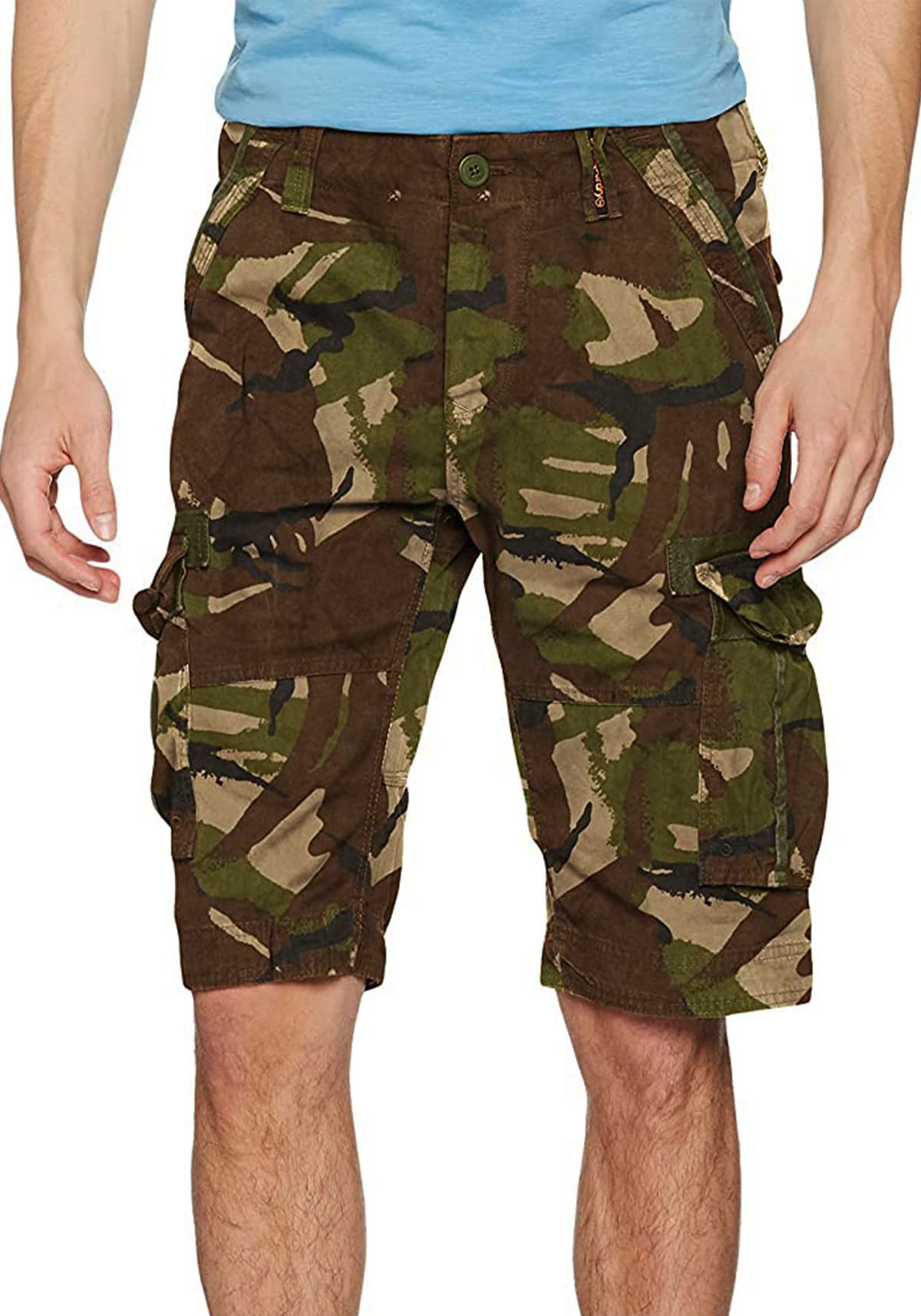 Men's Cargo Shorts Superdry Green