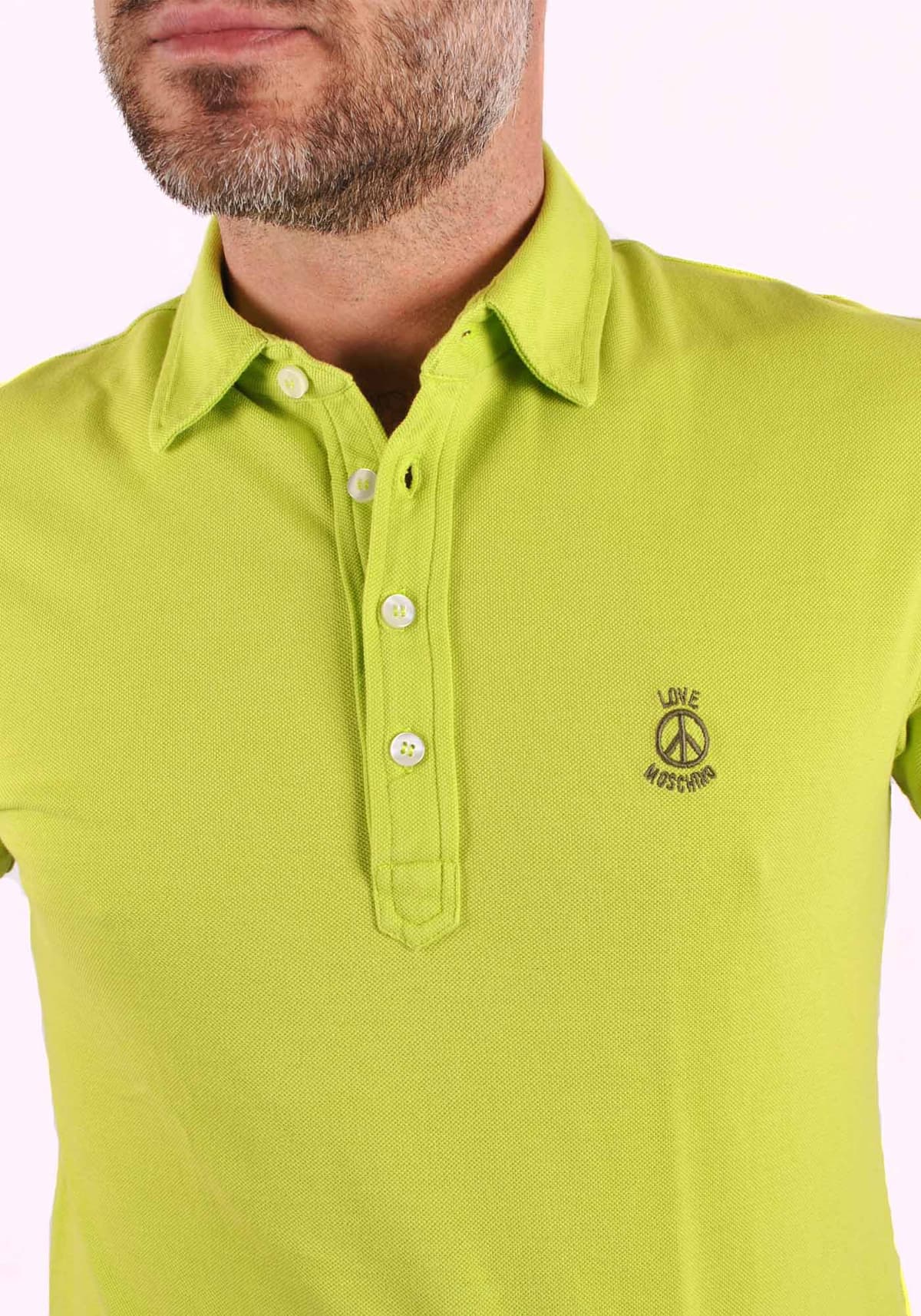 Men's Polo Shirts Moschino Yellow