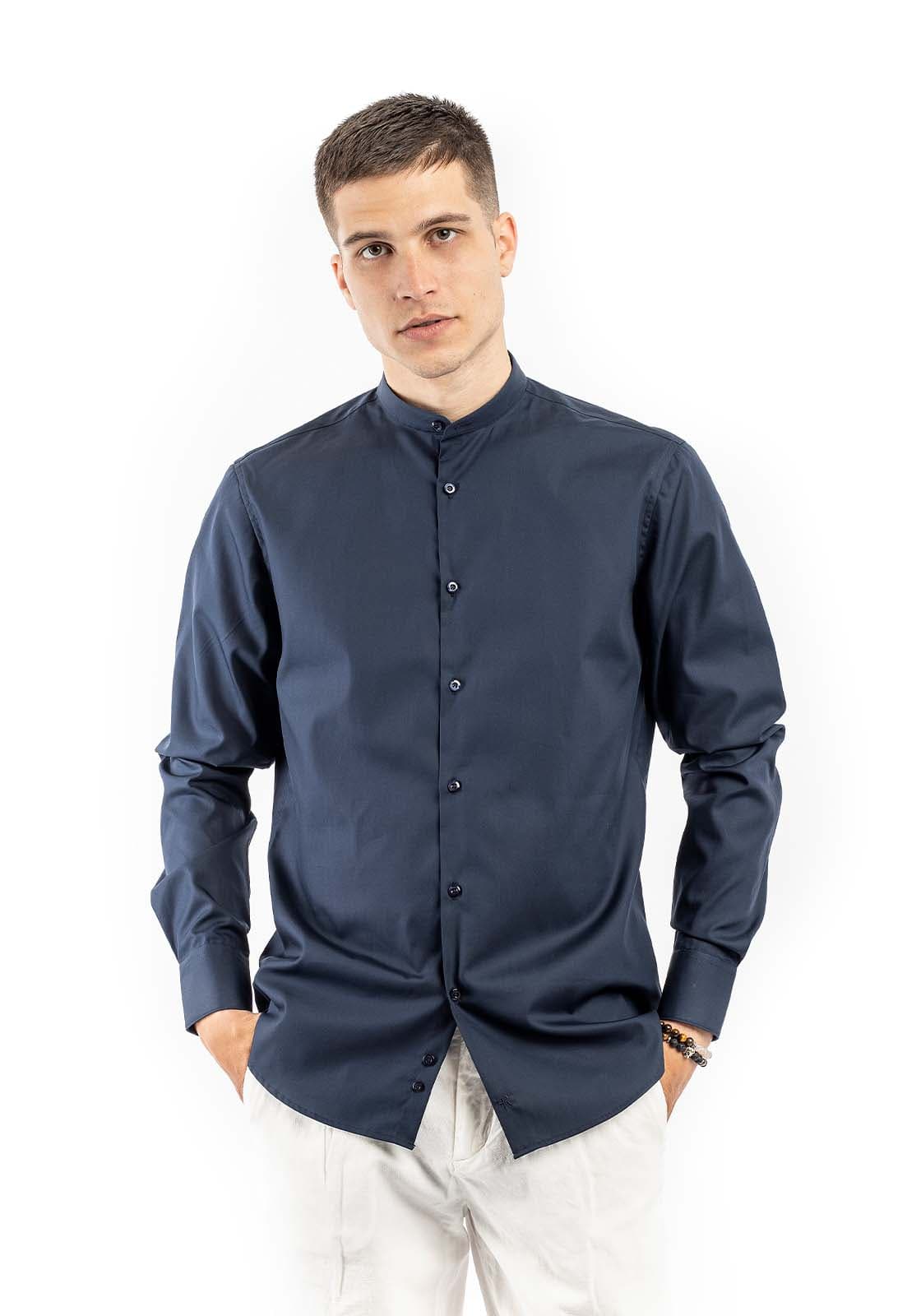 Men's Shirts Fragosto Blue