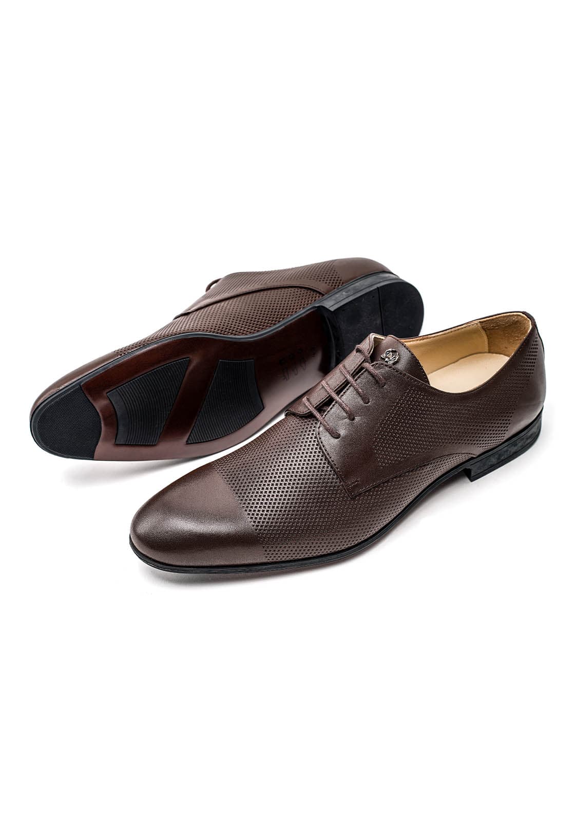 Men's Dress Shoes Monte Napoleone Brown