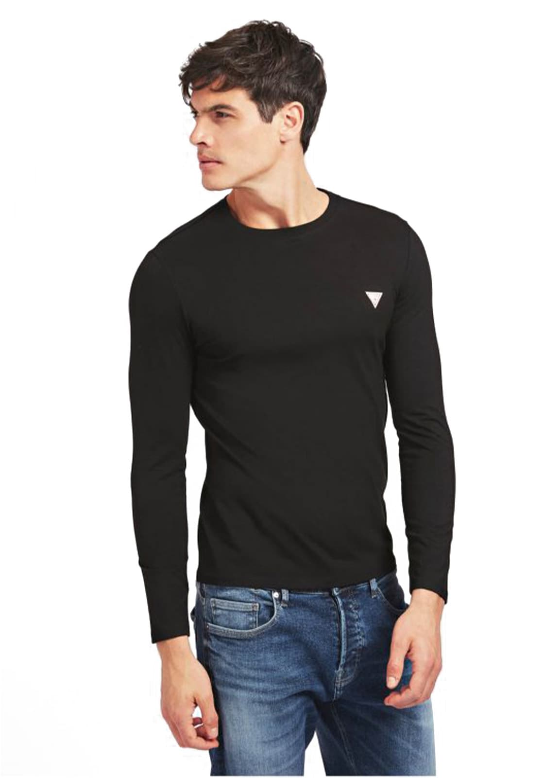 Men's T-Shirts Guess Black