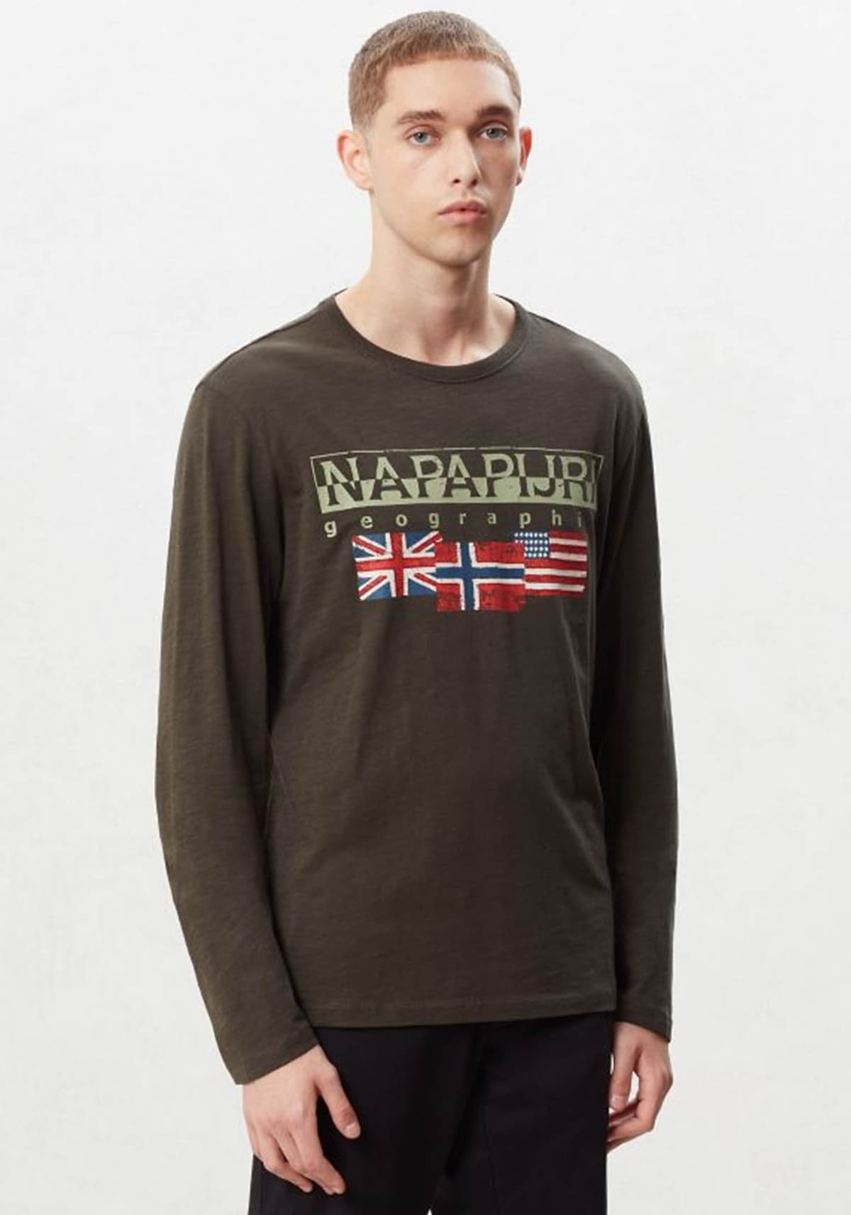 Men's T-Shirts Napapijri Blue