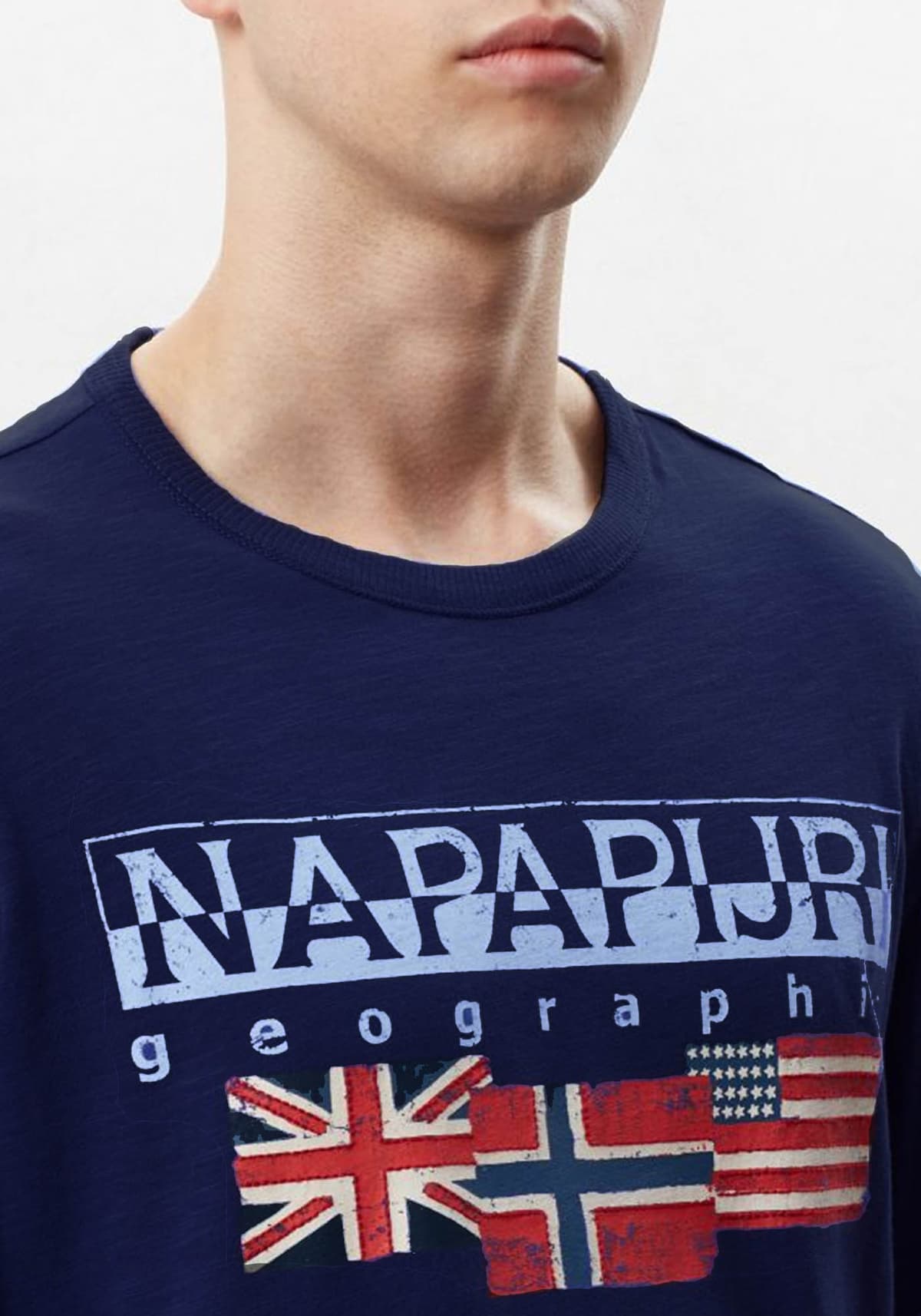 Napapijri T-Shirt Scott - NOYITY 176 Navy