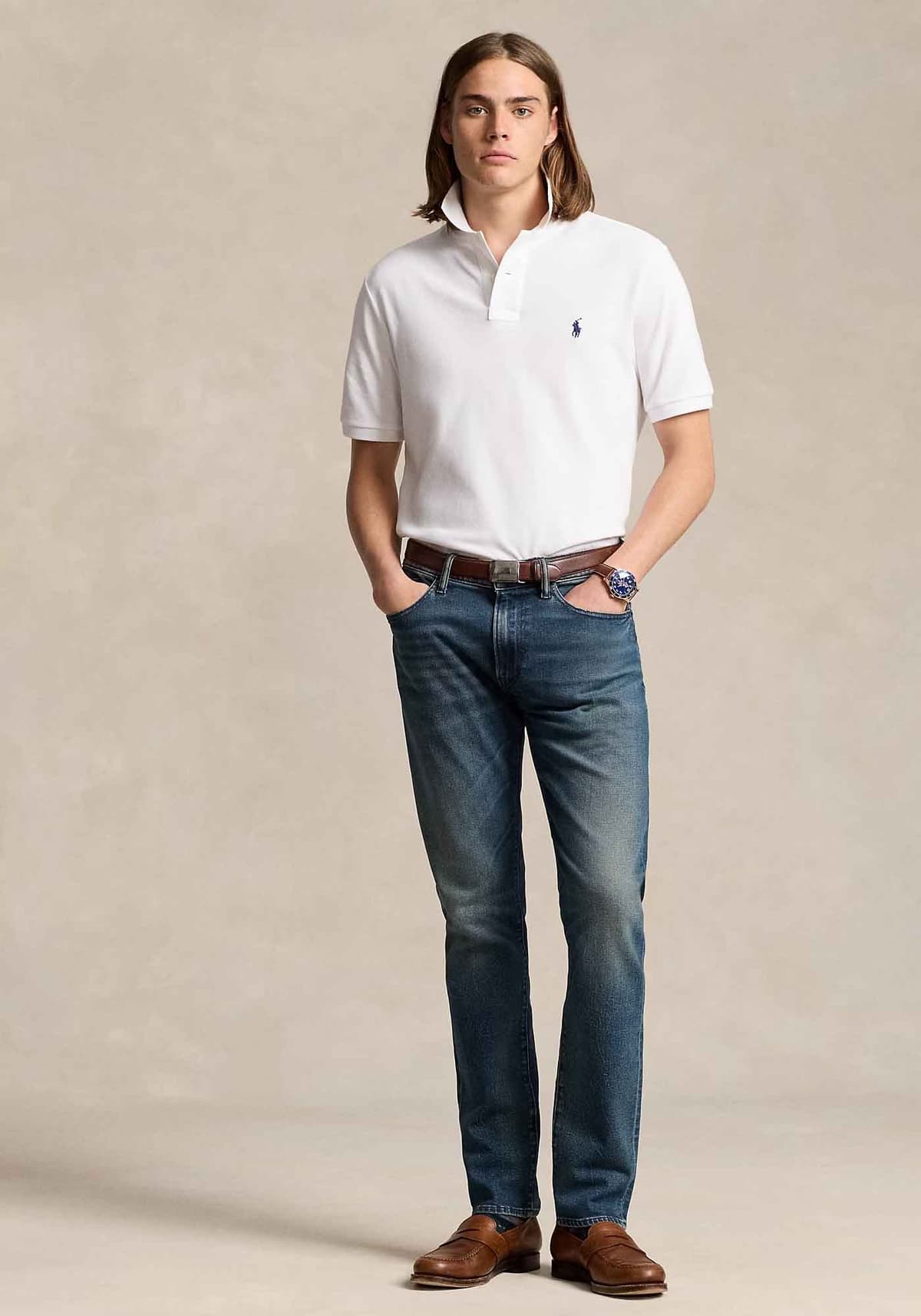 Men's Polo Shirts Polo Ralph Lauren White