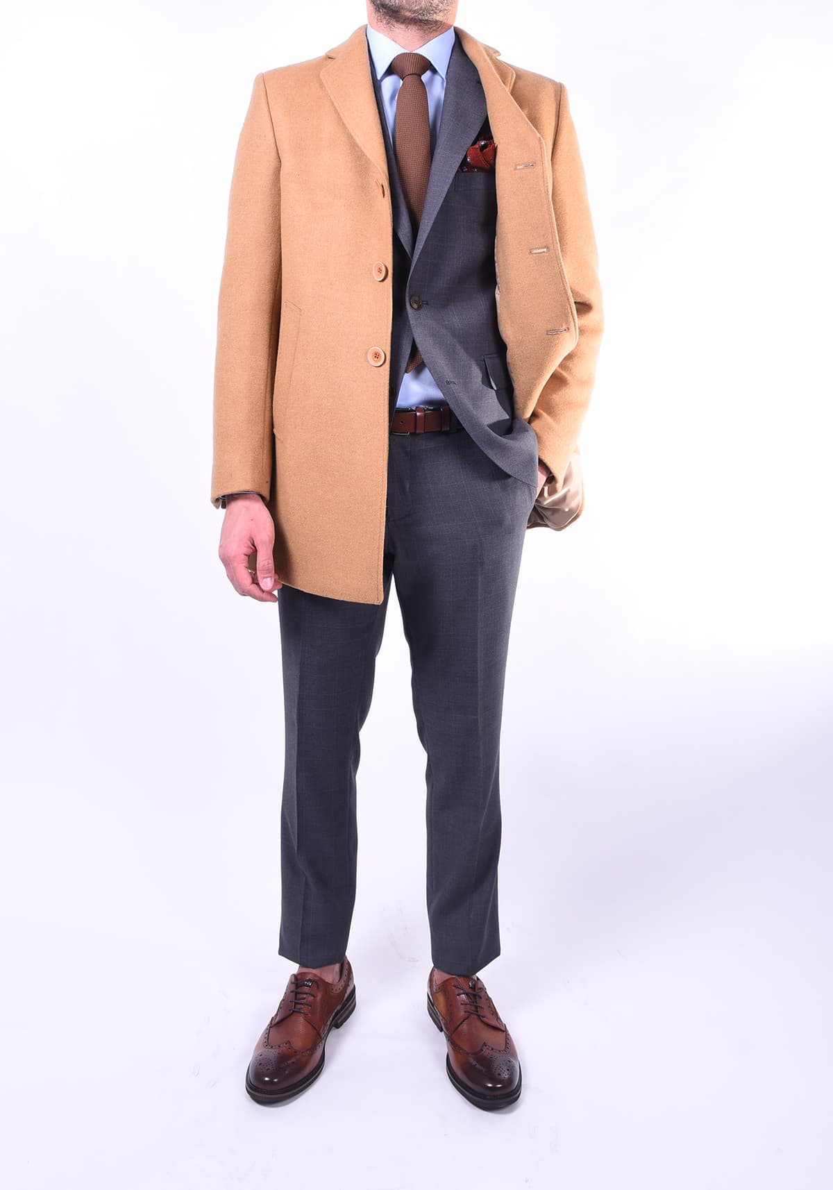 Men's Coats Fragosto Brown