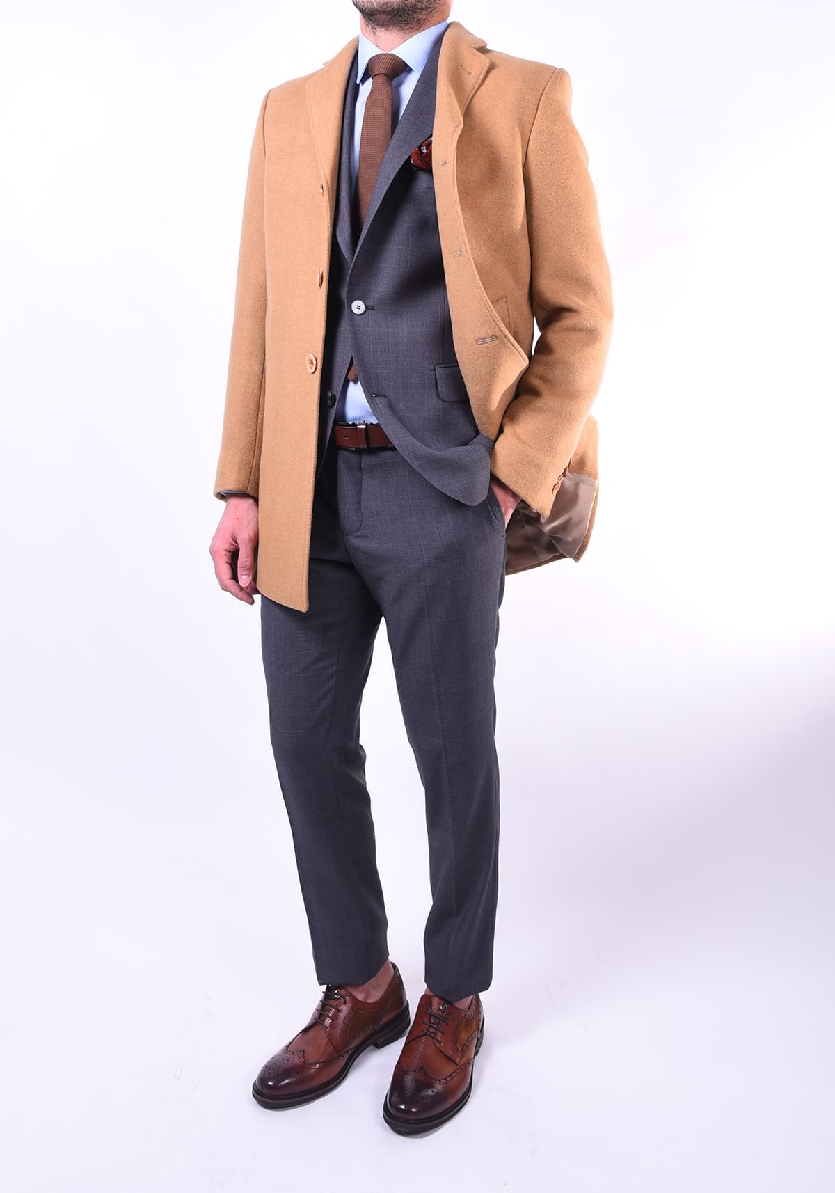 Men's Coats Fragosto Brown