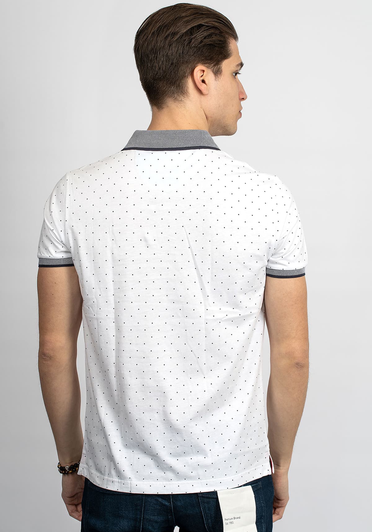 Men's Polo Shirts Dario Beltran White