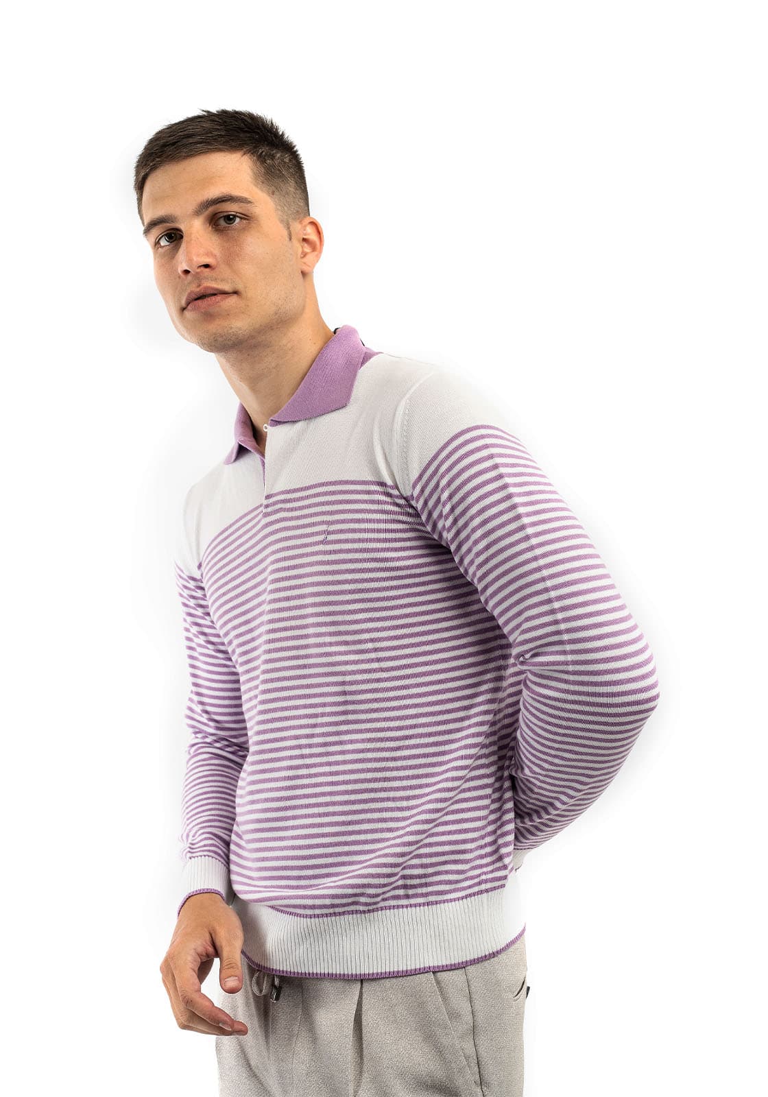 Men's Sweaters Istos Purple