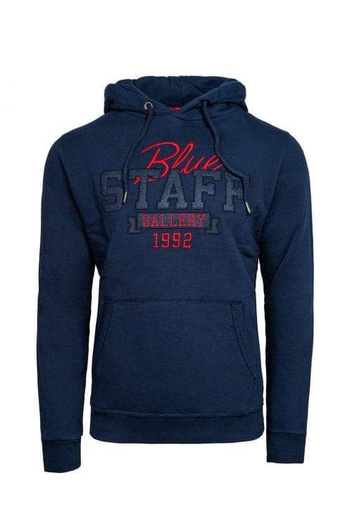 Men's Hoodies & Sweatshirts Staff Jeans & CO Blue