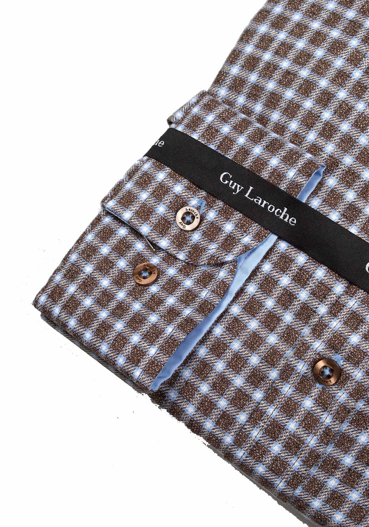 Men's Shirts Guy Laroche Brown