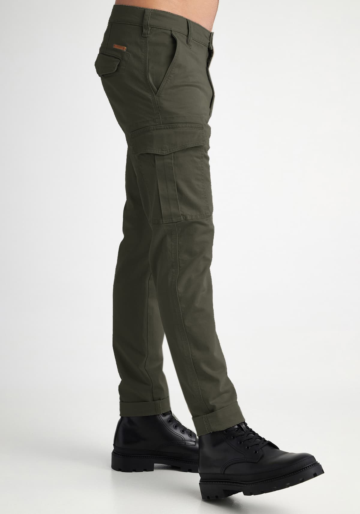 Men's Cargo Pants Staff Jeans & CO Green