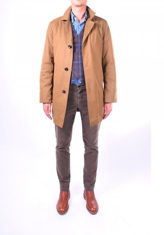 Men's Trench Coats Daniel Hechter Brown