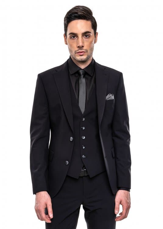 Men's Suits Fragosto Black