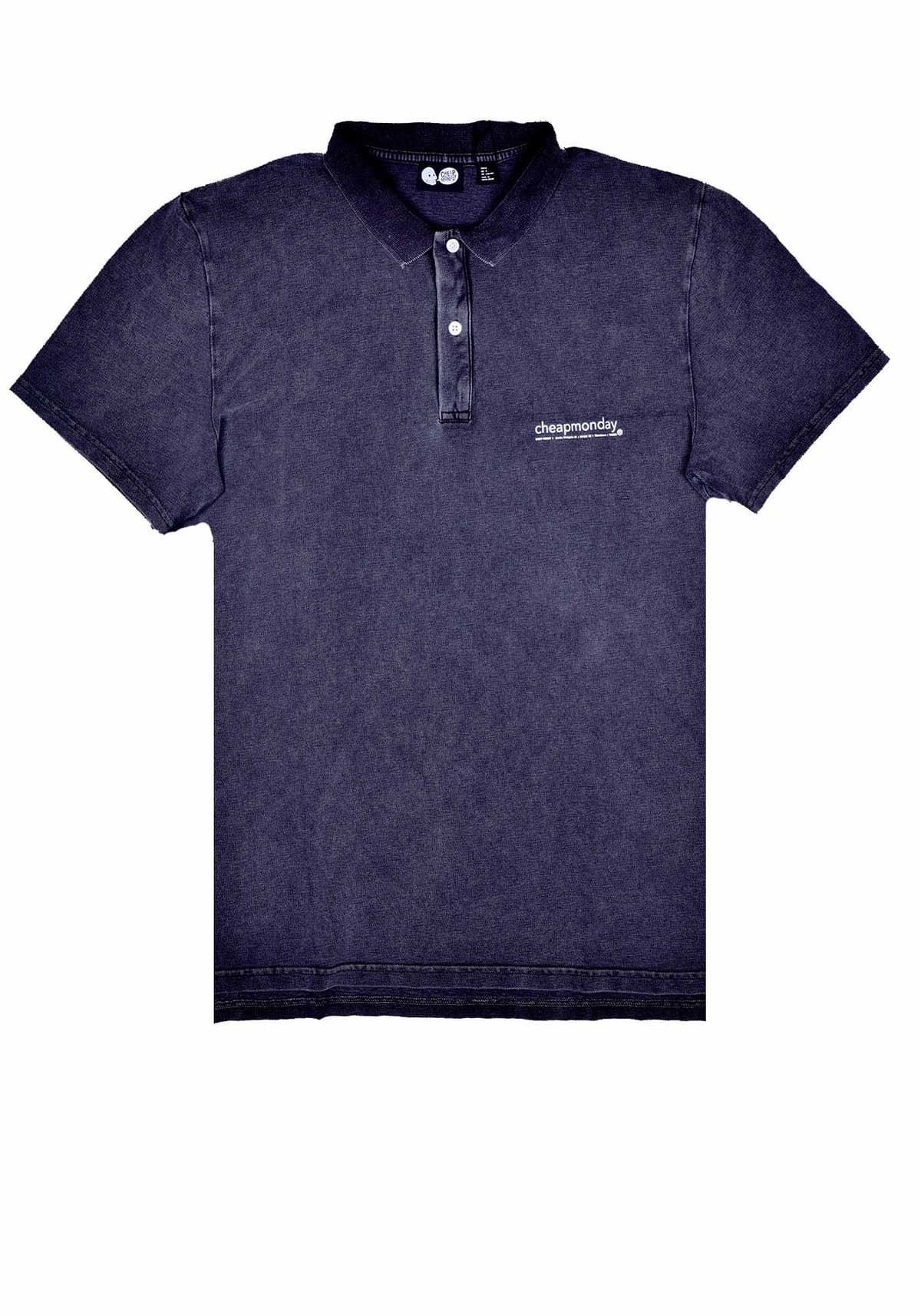 Men's Polo Shirts Cheap Monday Gray