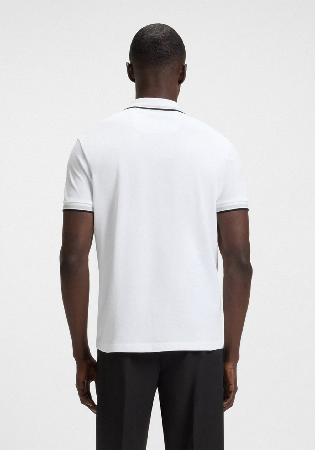 Men's Polo Shirts Boss White