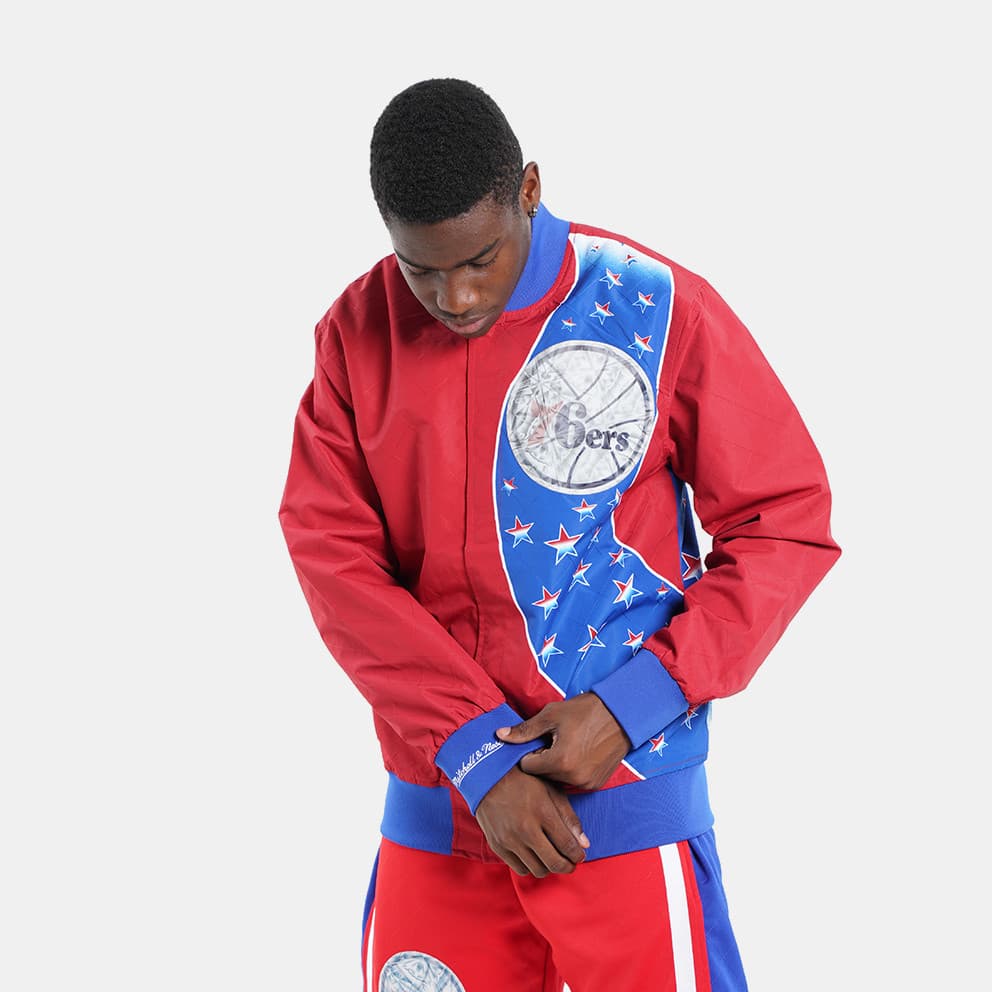 Men's Sports Jackets Mitchell & Ness Red